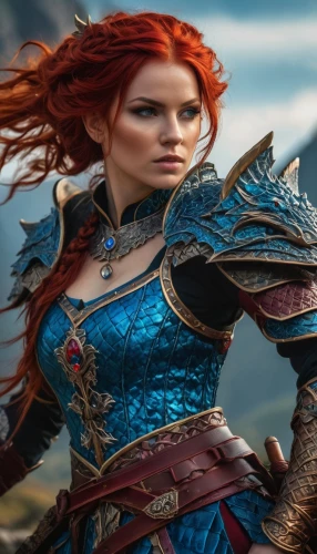 female warrior,celtic queen,fantasy woman,massively multiplayer online role-playing game,sterntaler,warrior woman,heroic fantasy,fantasy warrior,eufiliya,merida,catarina,blue enchantress,wind warrior,elaeis,kadala,fiery,viking,artemisia,elza,nora,Photography,General,Fantasy