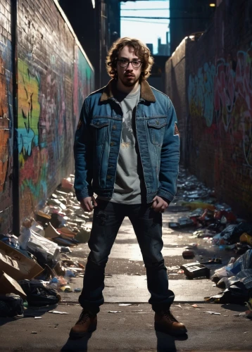 the thing,pollux,shaggy,photo session in torn clothes,carpenter jeans,homeless man,blue-collar,blue-collar worker,digital compositing,god of thunder,tyrion lannister,grunge,urban,man's fashion,rubble,garbage lot,junkyard,caveman,alleyway,alley,Conceptual Art,Sci-Fi,Sci-Fi 11