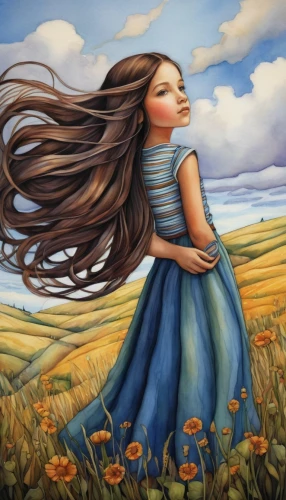 little girl in wind,girl lying on the grass,girl picking flowers,girl in flowers,yellow grass,dandelion field,chamomile in wheat field,girl in a long,dandelion meadow,flying dandelions,in the tall grass,wind,blooming field,little girl twirling,field of flowers,meadow play,blanket of flowers,grasses in the wind,girl in a long dress,prairie,Conceptual Art,Daily,Daily 34