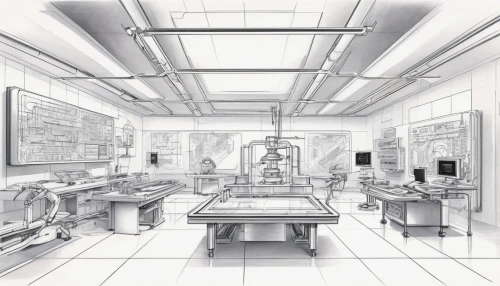 sci fi surgery room,operating room,operating theater,surgery room,laboratory,chemical laboratory,examination room,medical illustration,children's operation theatre,laboratory equipment,laboratory oven,laboratory information,pharmacy,sci fiction illustration,doctor's room,radiology,autopsy,medical concept poster,lab,study room,Illustration,Black and White,Black and White 30