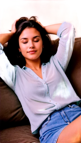 relaxed young girl,sofa,woman sitting,girl sitting,humita,jeans background,in a shirt,portrait background,brooke shields,woman laying down,asian woman,cotton top,denim background,menswear for women,couch,on the couch,pooja,neha,teen,female model,Photography,Documentary Photography,Documentary Photography 02