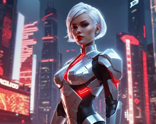 cyberpunk,cg artwork,nova,metropolis,grey fox,scifi,cybernetics,symetra,cyborg,neottia nidus-avis,futuristic,sci fi,cyber,game art,shepard,sci-fi,sci - fi,steel,widow,femme fatale,Unique,3D,Low Poly