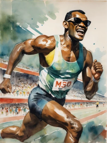 usain bolt,4 × 400 metres relay,oil painting on canvas,middle-distance running,800 metres,4 × 100 metres relay,sprinting,to run,100 metres hurdles,marathon,oil painting,bolt,athletics,olympic summer games,sportsman,steeplechase,record olympic,oil on canvas,110 metres hurdles,race,Conceptual Art,Oil color,Oil Color 01
