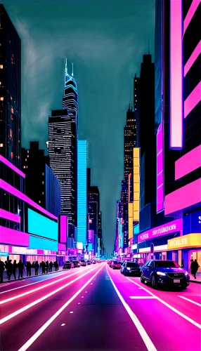 city highway,colorful city,city lights,neon arrows,citylights,city scape,city at night,neon lights,night highway,cityscape,new york streets,highway lights,futuristic landscape,neon light,colored lights,street lights,fantasy city,cartoon video game background,city,neon sign,Illustration,Black and White,Black and White 04
