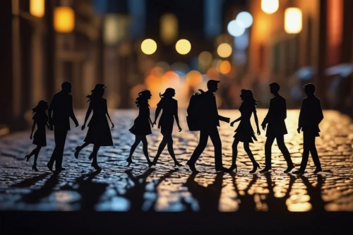 miniature figures,human chain,people walking,the pied piper of hamelin,seven citizens of the country,group of people,figurines,play figures,tiny people,wooden figures,little people,doll figures,social distance,pied piper,group think,mannequin silhouettes,tilt shift,miniature figure,figure group,peoples,Unique,Paper Cuts,Paper Cuts 10