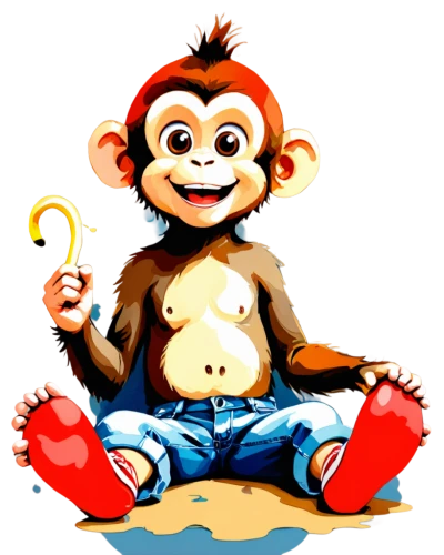monkey,cheeky monkey,my clipart,orang utan,monkeys band,the monkey,monkey wrench,barbary monkey,baby monkey,monkey banana,primate,ape,monkey island,monkey gang,uakari,war monkey,clipart,cute cartoon image,orangutan,chimp,Illustration,Paper based,Paper Based 25