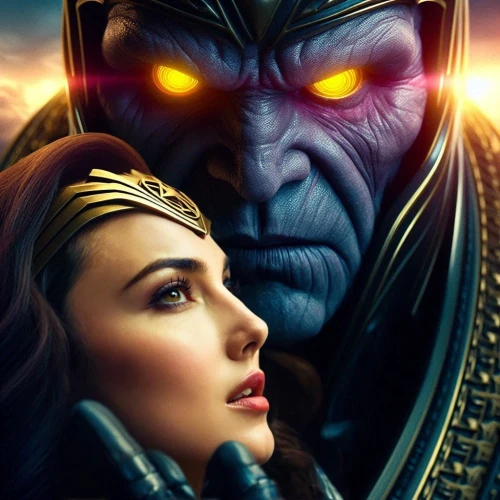 thanos,thanos infinity war,alliance,aladha,warrior and orc,wonder woman,aladin,wonder woman city,thane,aladdin,mother and father,photoshop manipulation,full hd wallpaper,he-man,wonderwoman,god shiva,iron mask hero,head woman,goddess of justice,heroic fantasy