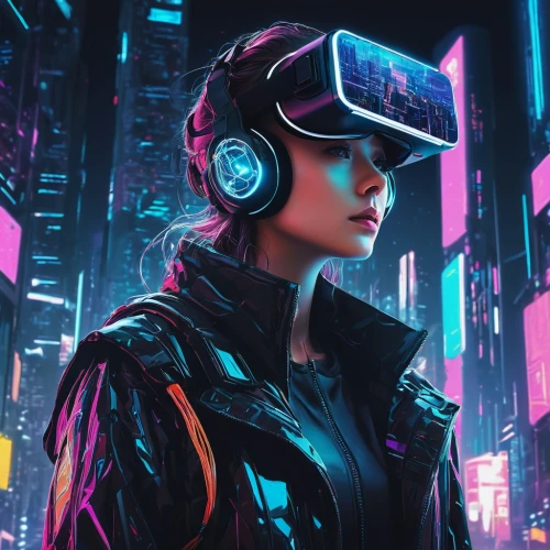 cyberpunk,futuristic,cyber glasses,vr headset,vr,cyber,oculus,virtual,dystopian,virtual world,dystopia,virtual reality,virtual reality headset,echo,scifi,headset,operator,cybernetics,virtual landscape,futuristic landscape,Illustration,Paper based,Paper Based 20