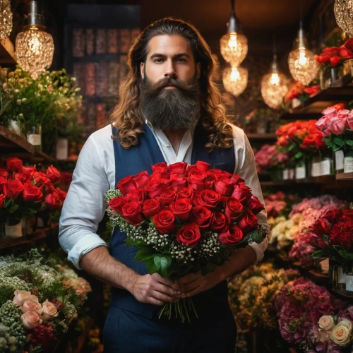 florist gayfeather,florist,florists,florist ca,beard flower,flower shop,floristry,flower booth,farmers market flowers,holding flowers,with roses,flower arranging,with a bouquet of flowers,flower stand,bach flower therapy,romantic portrait,bouquets,bouquet of roses,flower delivery,scent of roses,Photography,General,Fantasy