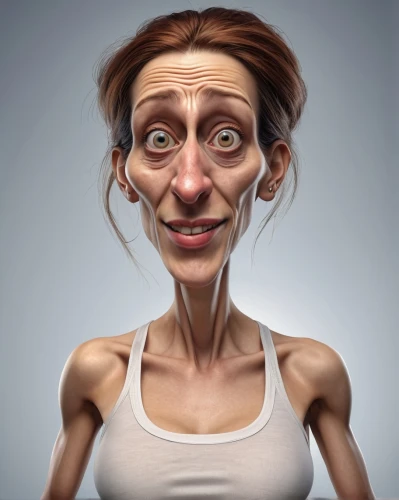 ron mueck,woman face,woman frog,woman's face,female runner,muscle woman,caricaturist,stressed woman,caricature,sculpt,head woman,scared woman,old human,attractive woman,female model,old woman,woman sculpture,sprint woman,beauty face skin,fitness model