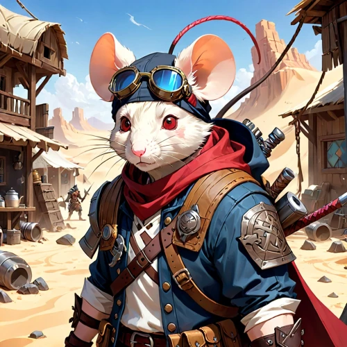jerboa,straw mouse,adventurer,year of the rat,rataplan,rat,color rat,white footed mouse,rat na,white footed mice,field mouse,gerbil,mice,masked shrew,mouse,game illustration,rodentia icons,kobold,chinchilla,massively multiplayer online role-playing game,Anime,Anime,Realistic