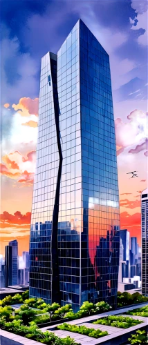 costanera center,futuristic architecture,glass building,pc tower,the skyscraper,skycraper,skyscraper,glass facade,structural glass,steel tower,renaissance tower,impact tower,office buildings,skyscapers,skyscrapers,urban towers,international towers,glass facades,sky city,modern architecture,Illustration,Paper based,Paper Based 25