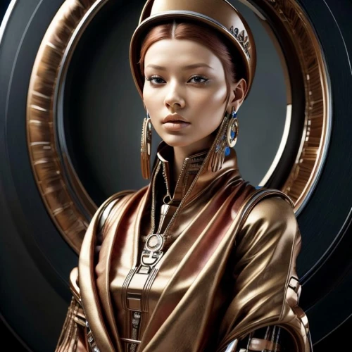 andromeda,princess leia,darth talon,c-3po,katniss,symetra,jaya,droid,cg artwork,scifi,cleopatra,artemis,sci fi,futuristic,sci fiction illustration,oracle girl,steampunk,samara,cyborg,female doctor