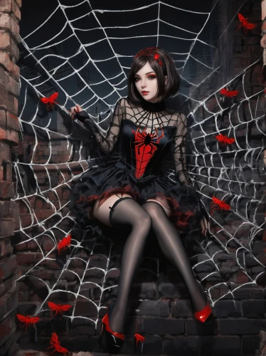 widow spider,spiderweb,spider's web,spider web,spider silk,gothic fashion,cobweb,gothic style,gothic woman,black widow,marionette,spider net,red spider lily,web,spider,gothic,arachnid,gothic dress,queen of hearts,cobwebs,Unique,Design,Infographics