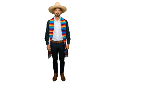 sombrero mist,cowboy beans,sombrero,fajita,mariachi,mexican hat,mexican blanket,southwestern,taco,tall man,poncho,artist's mannequin,stetson,cowboy hat,cinco de mayo,cowboy,corn taco,chili,rodeo clown,stylish boy,Illustration,Japanese style,Japanese Style 20