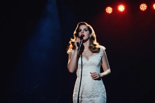 singing,white winter dress,performing,jazz singer,white dress,spotlight,singer,feist,aphrodite,vintage angel,guiding light,playback,sing,white velvet,white bird,queen of the night,vocal,backing vocalist,candlelights,ethereal,Art,Artistic Painting,Artistic Painting 06