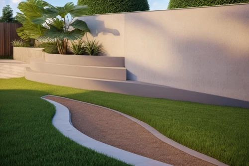 garden design sydney,landscape design sydney,3d rendering,landscape designers sydney,landscaping,artificial grass,golf lawn,3d rendered,render,3d render,sandstone wall,stucco wall,compound wall,sand seamless,walkway,manicured,roof landscape,paving slabs,mini golf course,pathway,Photography,General,Realistic