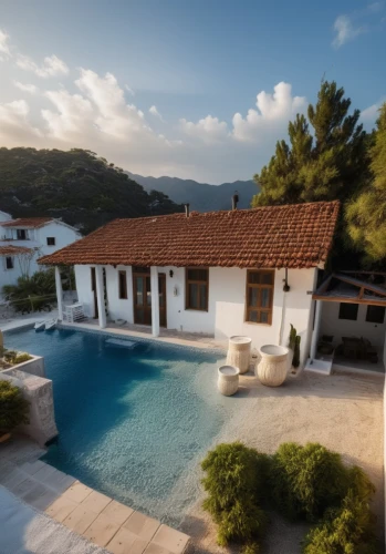 holiday villa,pool house,luxury property,skopelos,luxury home,roof landscape,sveti stefan,house by the water,beautiful home,private house,villas,dunes house,holiday home,greek island,villa,the balearics,hellenic,tropical house,hacienda,home landscape,Photography,General,Realistic