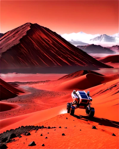 dakar rally,red planet,sossusvlei,mars rover,red sand,argentina desert,namib desert,namib,mission to mars,desert racing,planet mars,martian,rally raid,gobi desert,red earth,desert run,admer dune,dune landscape,sahara desert,sahara,Conceptual Art,Sci-Fi,Sci-Fi 04