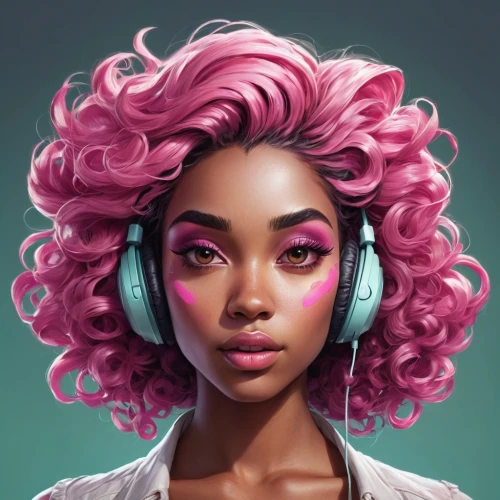 fantasy portrait,digital painting,pink vector,girl portrait,headset,medusa,world digital painting,pink beauty,digital art,vector girl,artist portrait,custom portrait,twitch icon,phone icon,pink lady,headphones,headphone,wireless headset,pink hair,ipê-rosa,Unique,Paper Cuts,Paper Cuts 01