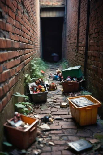 alley,alleyway,lost place,abandoned places,trash land,abandoned place,rescue alley,slum,abandoned room,old linden alley,luxury decay,cellar,lostplace,lost places,urbex,abandoned,abandonded,waste containment,wheelbarrow,trash dump,Art,Artistic Painting,Artistic Painting 25