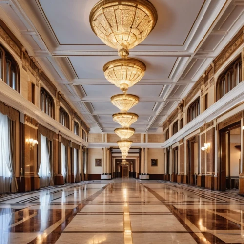 emirates palace hotel,ballroom,hotel hall,hall of nations,corridor,hallway,lobby,empty hall,hotel nacional,hotel lobby,entrance hall,hallway space,largest hotel in dubai,gleneagles hotel,floors,neoclassical,royal interior,ceiling construction,hall of supreme harmony,factory hall,Photography,General,Realistic