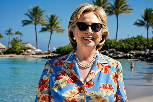 pantsuit,aloha,bay of pigs,punta cana,2020,evil woman,landslide,punta-cana,patriot,luau,pocahontas,president of the u s a,beach background,her,tax evasion,seychelles,honolulu,president of the united states,memo,palmbeach,Illustration,American Style,American Style 04