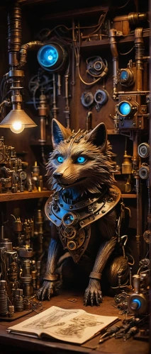 watchmaker,merchant,apothecary,shopkeeper,clockmaker,tinsmith,cat sparrow,steampunk,metalsmith,scholar,mousetrap,cat-ketch,clerk,dormouse,antiquariat,musical rodent,quill,silversmith,researcher,cat,Illustration,Realistic Fantasy,Realistic Fantasy 34