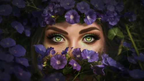 iris,purple irises,irises,violet eyes,girl in flowers,dryad,wild iris,women's eyes,faerie,fae,elven flower,swamp iris,lilacs,faery,the lavender flower,algerian iris,wisteria,frame flora,the eyes of god,violet flowers