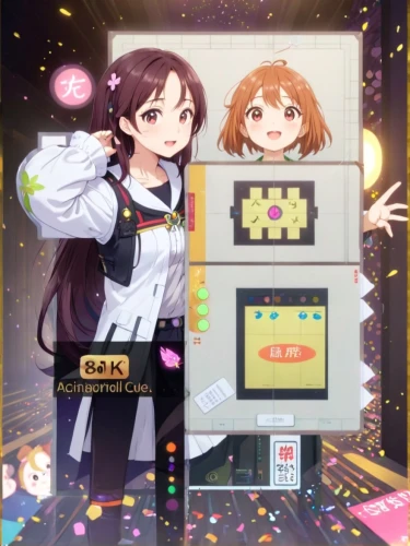 azuki bean,cpu,love live,smartboard,server,idol,locker,ticket roll,processor,cooking show,vending machine,duet,computer screen,transparent background,star card,asahi,rice cooker,square card,life stage icon,gentoo,Anime,Anime,Traditional