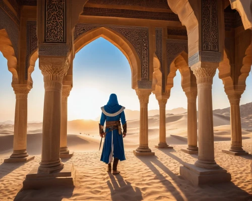 rem in arabian nights,ibn tulun,arabian,morocco,arabia,quasr al-kharana,middle eastern monk,king abdullah i mosque,aladha,arabic background,caravansary,marrakesh,islamic girl,medina,ibn-tulun-mosque,sahara,libyan desert,merzouga,hijaber,sahara desert,Conceptual Art,Daily,Daily 04