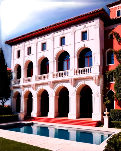 mansion,bendemeer estates,stanford university,villa cortine palace,palazzo,luxury property,villa balbiano,hacienda,official residence,chateau,luxury home,santa barbara,belvedere,model house,villa,beverly hills hotel,luxury real estate,termales balneario santa rosa,north american fraternity and sorority housing,residence,Illustration,Black and White,Black and White 04