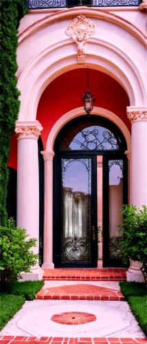 house entrance,casa fuster hotel,front gate,front door,garden door,beverly hills hotel,entrance,portal,the threshold of the house,main door,bendemeer estates,entry path,boutique hotel,entry,luxury property,villa cortine palace,mansion,doorway,hacienda,home door,Illustration,Retro,Retro 11