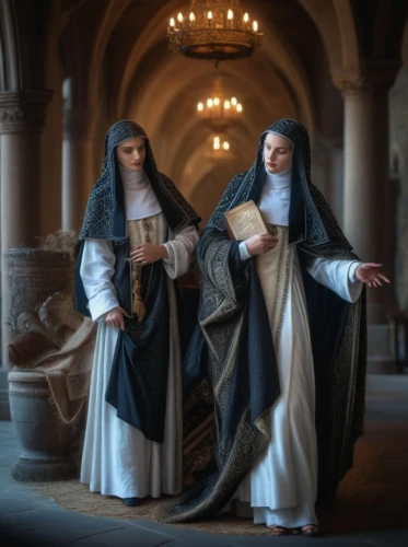 nuns,carmelite order,benedictine,the annunciation,nun,monks,candlemas,clergy,contemporary witnesses,the abbot of olib,maulbronn monastery,saint therese of lisieux,the nun,vestment,priesthood,preachers,catholicism,benediction of god the father,carthusian,corpus christi,Photography,General,Fantasy