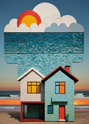 beach house,beachhouse,beach hut,houses clipart,beach huts,seaside resort,dunes house,house of the sea,home landscape,beach erosion,coastal protection,house with lake,floating huts,house painting,tropical house,holiday home,real-estate,seaside country,summer cottage,pool house,Illustration,Vector,Vector 20