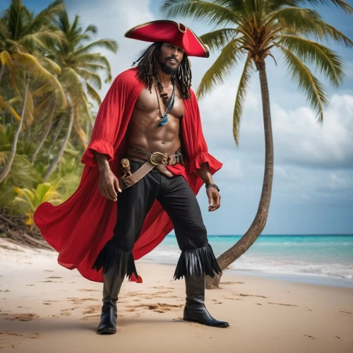 pirate,rastaman,conquistador,thundercat,pirates,panamanian balboa,king coconut,carribean,cosplay image,pirate treasure,sea man,black pete,slave island,aquaman,spanish stallion,african man,the caribbean,west indies,jamaica,pirate flag,Photography,General,Cinematic