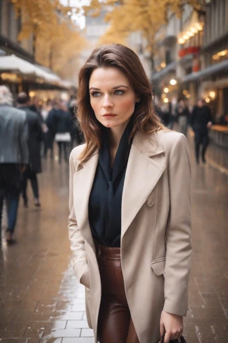 woman in menswear,woman walking,menswear for women,overcoat,businesswoman,girl walking away,women fashion,stock exchange broker,business woman,trench coat,long coat,woman holding a smartphone,the girl at the station,woman shopping,black coat,pedestrian,travel woman,a pedestrian,spy,bussiness woman,Photography,Natural