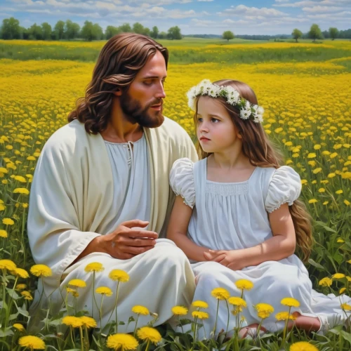 jesus child,flower crown of christ,church painting,christ child,jesus in the arms of mary,merciful father,blessing of children,easter theme,girl praying,first communion,holy communion,benediction of god the father,happy easter,jesus christ and the cross,jesus,holy family,god the father,sermon,easter card,palm sunday scripture