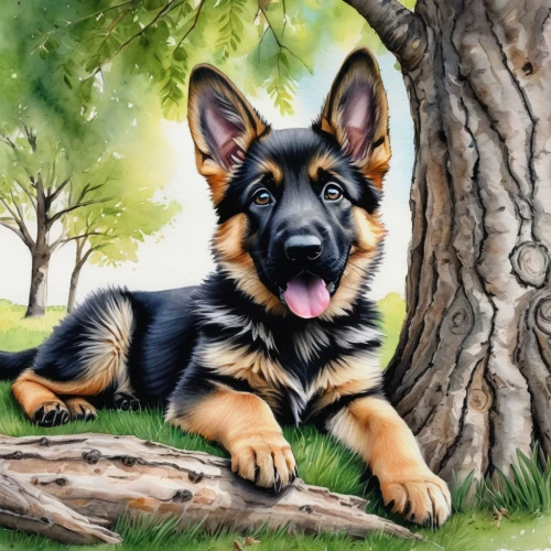 german shepherd,german shepherd dog,shiloh shepherd dog,king shepherd,gsd,belgian shepherd,belgian shepherd dog,black german shepherd,black shepherd,alsatian,old german shepherd dog,english shepherd,belgian shepherd malinois,dog illustration,a police dog,australian kelpie,dog drawing,shepherd dog,black and tan terrier,carpathian shepherd dog,Conceptual Art,Fantasy,Fantasy 16