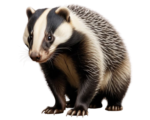 badger,striped skunk,mustelid,common opossum,north american raccoon,mustelidae,coatimundi,polecat,philomachus pugnax,echidna,anteater,halichoerus grypus,mammal,virginia opossum,leuconotopicus,zosterops japonicus,oecanthidae,paraxerus,amur hedgehog,raccoon,Conceptual Art,Daily,Daily 27