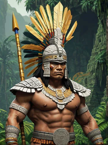 aztec,tribal chief,barbarian,polynesian,machu pi,warrior east,warlord,chief,shaman,raider,aztecs,incas,male character,tantalus,predator,spartan,machu,king coconut,sumatran,garuda,Unique,Pixel,Pixel 01