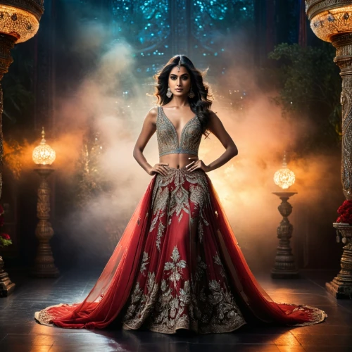 bollywood,miss circassian,deepika padukone,social,celtic queen,indian bride,fairy tale character,aladha,sorceress,evening dress,celtic woman,fairy queen,the enchantress,pooja,ball gown,bridal clothing,queen of the night,queen of hearts,digital compositing,persian,Photography,General,Fantasy