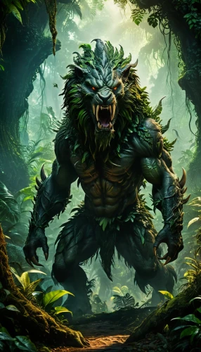 forest king lion,leopard's bane,druid,patrol,aaa,druid grove,forest dragon,king of the jungle,predator,forest man,forest animal,druid stone,argus,orc,werewolf,the law of the jungle,tarzan,forest background,skogar,northrend,Photography,General,Fantasy