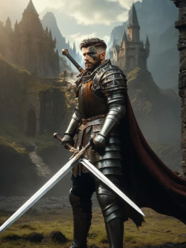 castleguard,knight armor,king arthur,heroic fantasy,massively multiplayer online role-playing game,swordsman,knight,excalibur,witcher,paladin,crusader,lone warrior,centurion,king sword,fantasy warrior,dwarf sundheim,cent,templar,cullen skink,armored