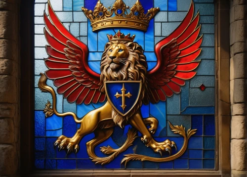 heraldic animal,heraldic,coats of arms of germany,heraldry,lion capital,coat arms,emblem,crest,national coat of arms,coat of arms,heraldic shield,national emblem,brand front of the brandenburg gate,monarchy,king crown,front gate,lion,royal,hohenzollern,the crown,Art,Artistic Painting,Artistic Painting 25