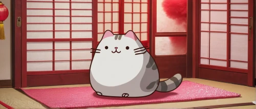 azuki bean,japanese bobtail,lucky cat,kado,cat kawaii,sakura mochi,furin,cute cat,kusa mochi,yujacha,akita inu,mitarashi dango,dango,jiji the cat,ricebean,gondola,nyan,cat image,dotombori,akita,Illustration,Black and White,Black and White 07