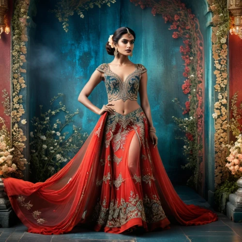 red gown,indian bride,bridal clothing,aditi rao hydari,evening dress,lady in red,ball gown,raw silk,oriental princess,sari,bollywood,quinceanera dresses,fairy queen,saree,costume design,anushka shetty,amaryllis,fashion design,queen of hearts,dusshera,Photography,General,Fantasy