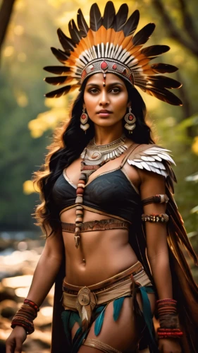 warrior woman,american indian,the american indian,polynesian girl,pocahontas,native american,female warrior,tribal chief,indian headdress,indian woman,shamanism,aborigine,shamanic,ancient people,maya civilization,amerindien,cherokee,indigenous culture,indian,maori,Photography,General,Cinematic