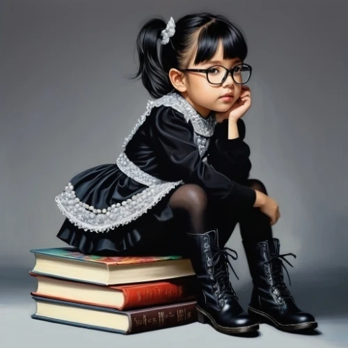 little girl reading,girl studying,reading glasses,child with a book,child portrait,librarian,bookworm,scholar,tutor,girl portrait,girl sitting,book glasses,girl in a historic way,schoolgirl,girl drawing,girl child,kids glasses,mystical portrait of a girl,short sightedness,portrait of a girl