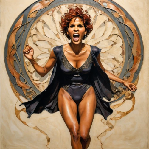 lady justice,medusa,zodiac sign gemini,zodiac sign libra,art deco woman,gorgon,sorceress,head woman,girl with a wheel,sci fiction illustration,the zodiac sign taurus,the zodiac sign pisces,african american woman,tyrion lannister,goddess of justice,psyche,horoscope taurus,transistor,afro-american,woman pointing,Conceptual Art,Daily,Daily 18